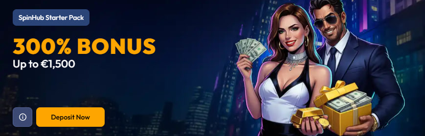 spinhub casino welcome bonus